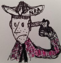 Arroseur arrosé de balles