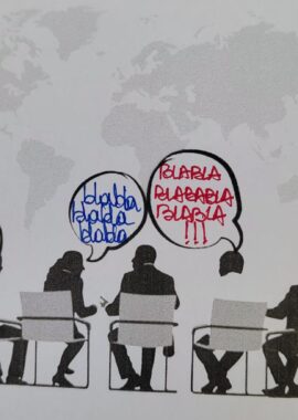 Diplomadeleine, Guerre de salon