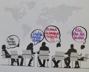 Diplomadeleine, Guerre de salon